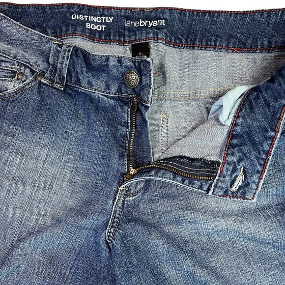 Lane Bryant Distinctly Boot Cut-Right Fit Technology-Red Triangle - 18 Average 1 - Picture 5 of 15